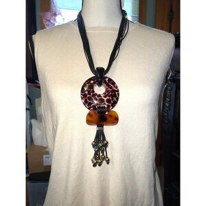 Est. 1946 Tortoise Pendant Necklace -- NWTS